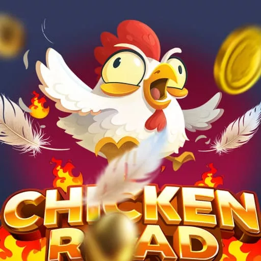 Gra Chicken Road Obraz z kurczakiem